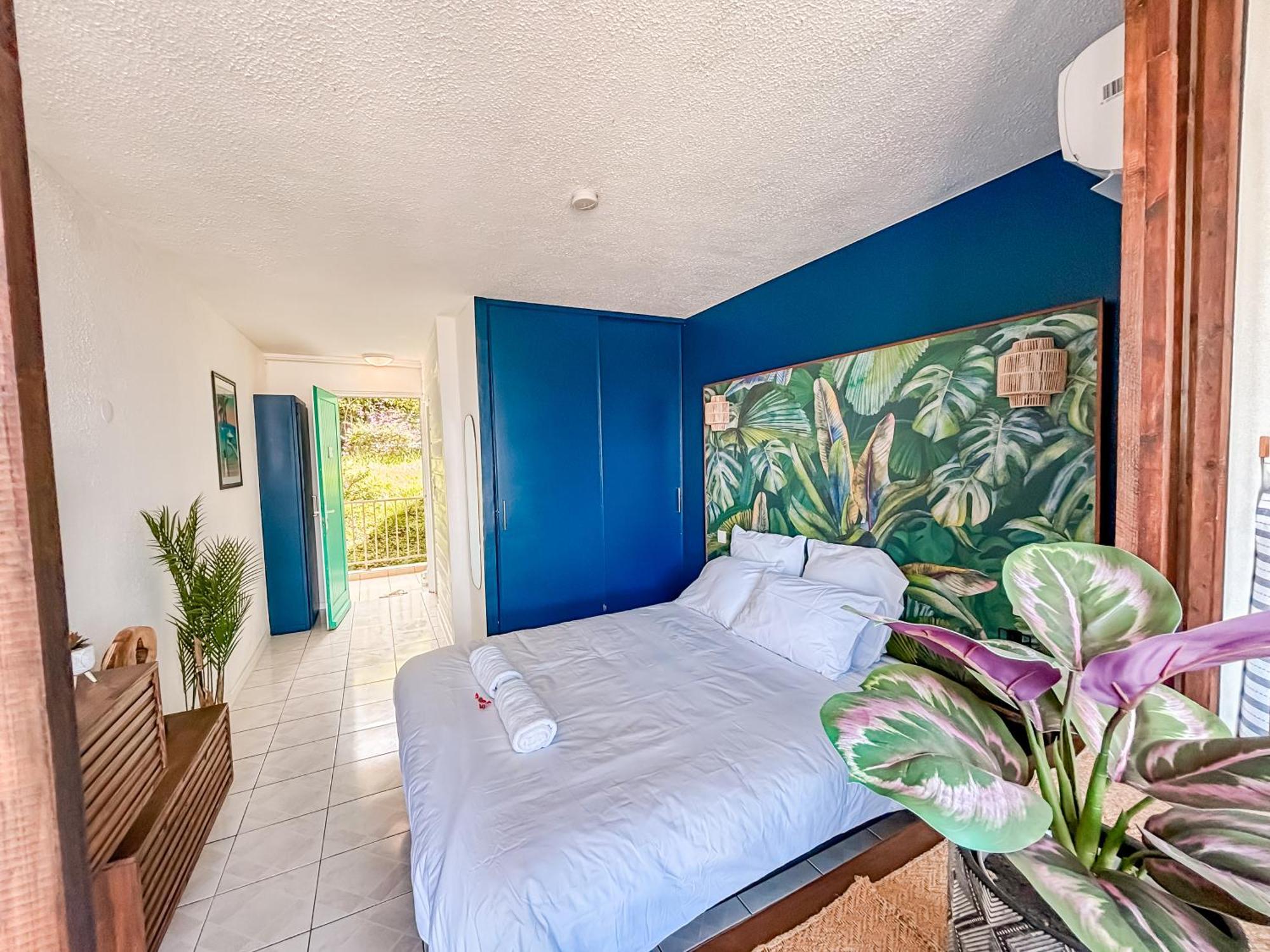 Le Nid Bleu Studio Vue Mer Les Trois-Ilets Extérieur photo